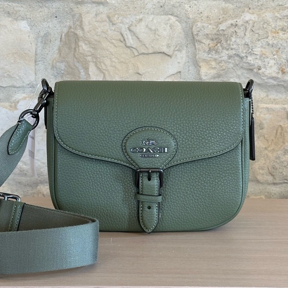 Coach Handbags - Coach Amelia Saddle Bag leather NWT Authentic